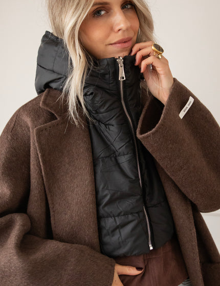 Petit Puff Black - Capuchon