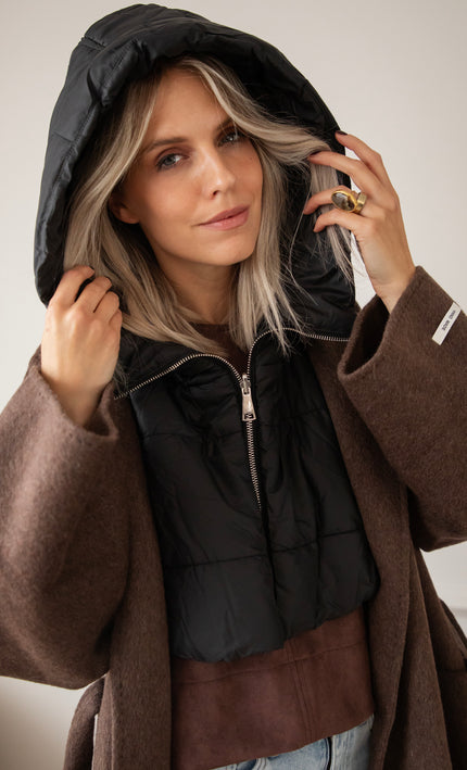 Petit Puff Black - Capuchon