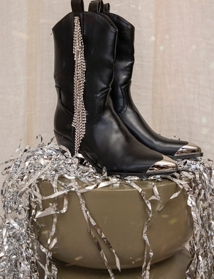 Cowboy Sparkle Black - Boots