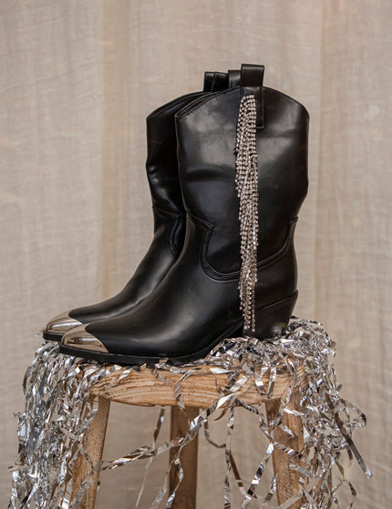 Cowboy Sparkle Black - Boots