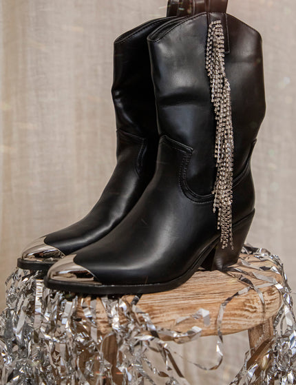 Cowboy Sparkle Black - Boots