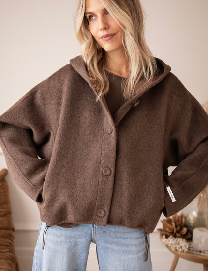 Mara Hooded Choco - Jacket