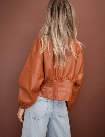 Love Leather Caramel - Jacket