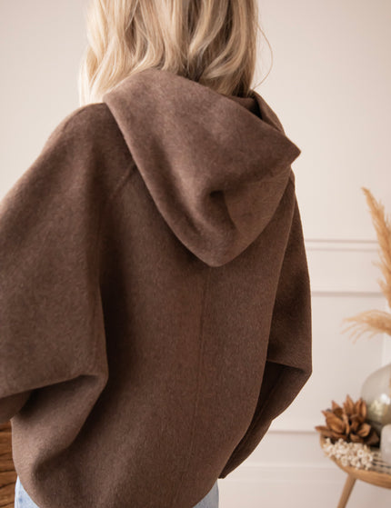 Mara Hooded Choco - Jacket