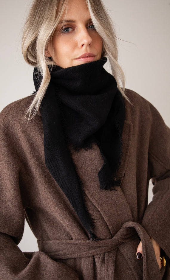 More Than A Scarf Black - Scarf