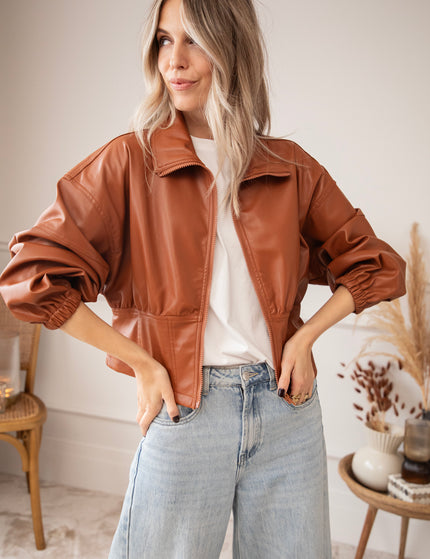 Love Leather Caramel - Jacket