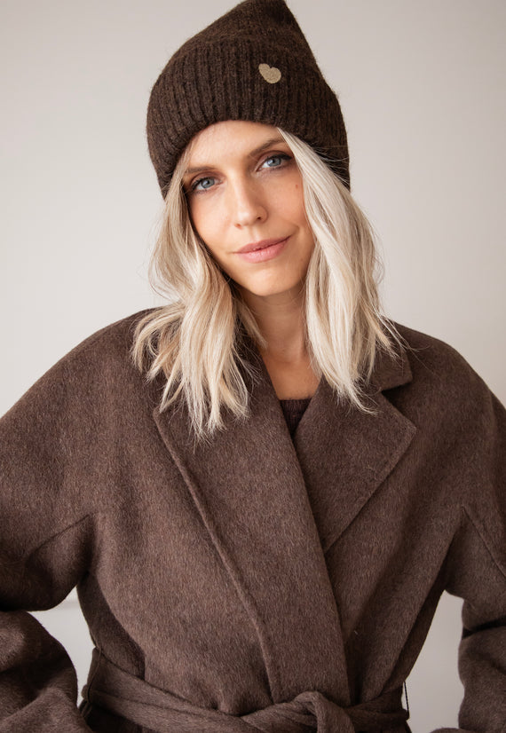 Mütze - Heartwarming - Braun