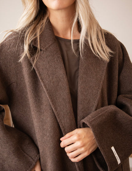 Mara Manteaux Choco - Coat