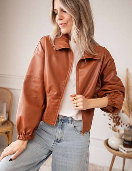 Love Leather Caramel - Jacket