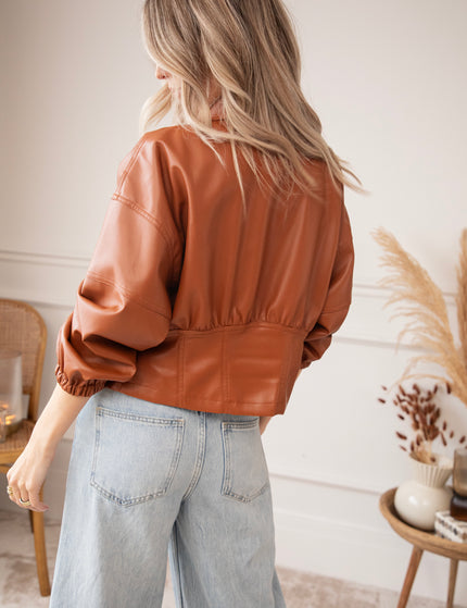 Love Leather Caramel - Jacket