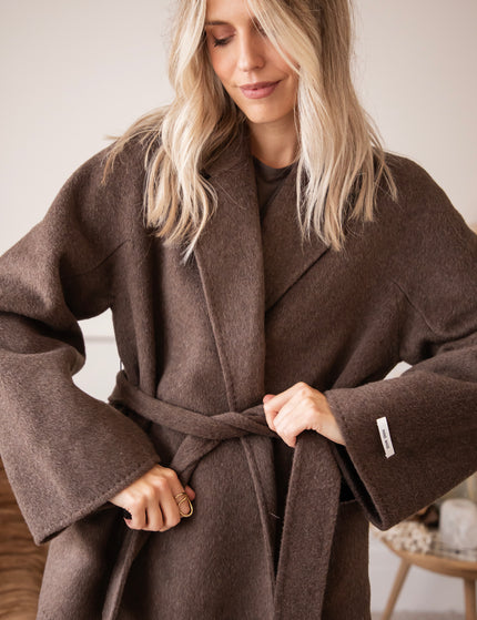 Mara Manteaux Choco - Coat