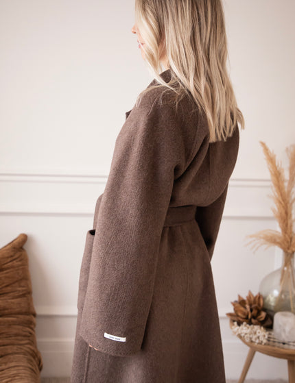 Mara Manteaux Choco - Coat