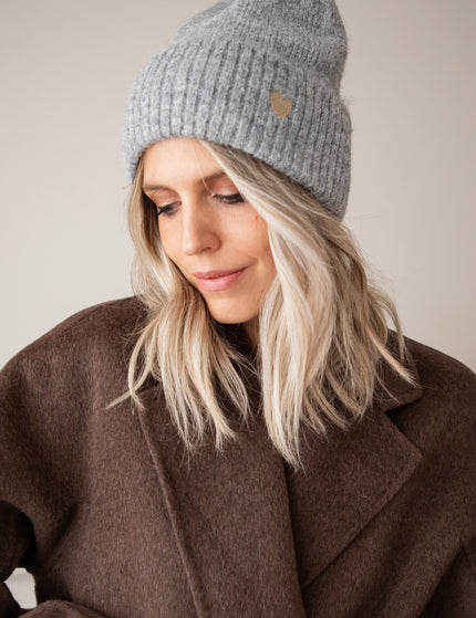 Heartwarming Grey - Beanie
