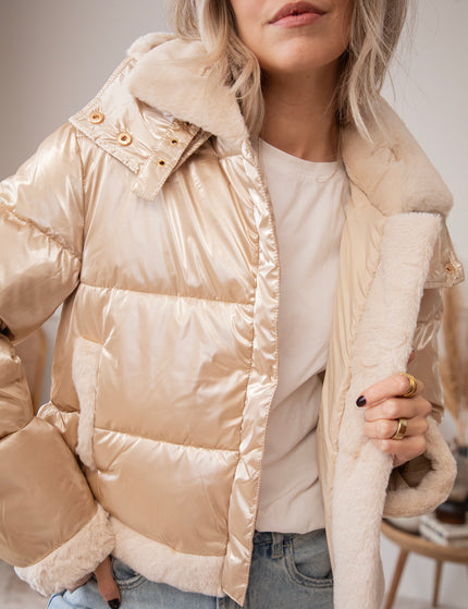 Jacke - Cold Weather Catch - Beige/Gold