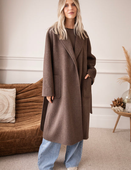 Mara Manteaux Choco - Coat