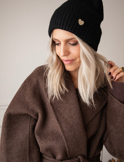 Heartwarming Black - Beanie