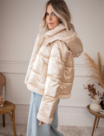 Jacke - Cold Weather Catch - Beige/Gold