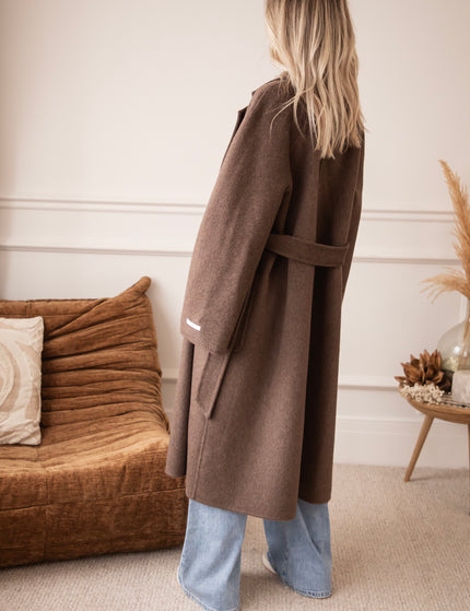 Mara Manteaux Choco - Coat