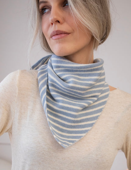 Frosty Stripes Sky Blue - Sjaal
