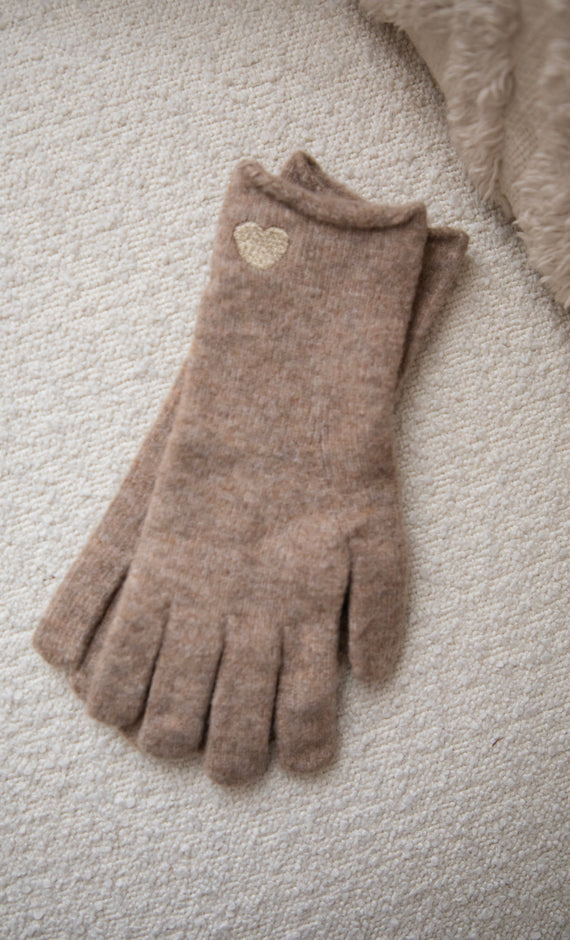 Heartwarming Taupe - Gloves