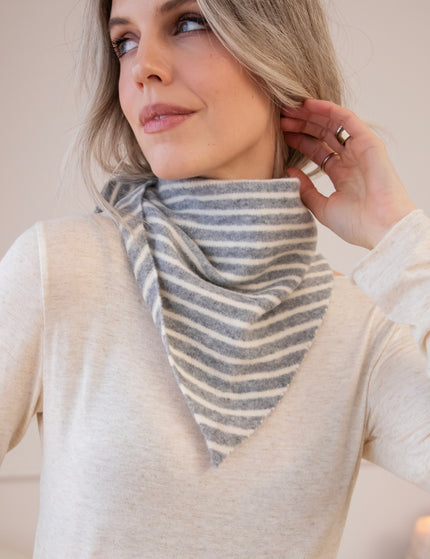 Frosty Stripes Grey - Sjaal