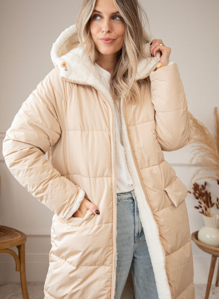 The Reversible Beige - Coat