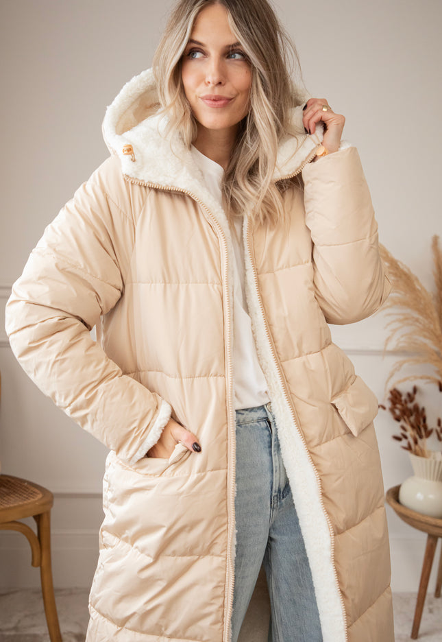 The Reversible Beige - Coat