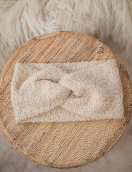 Maeve Teddy Beige - Hairband