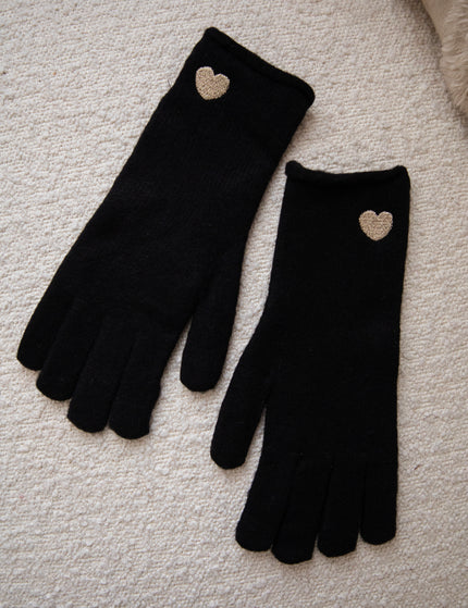 Heartwarming Black - Gloves