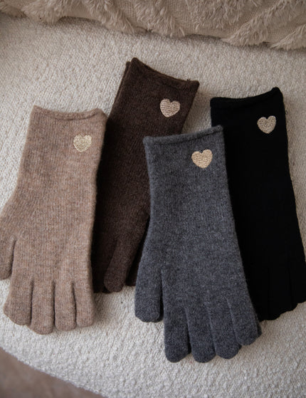 Heartwarming Black - Gloves