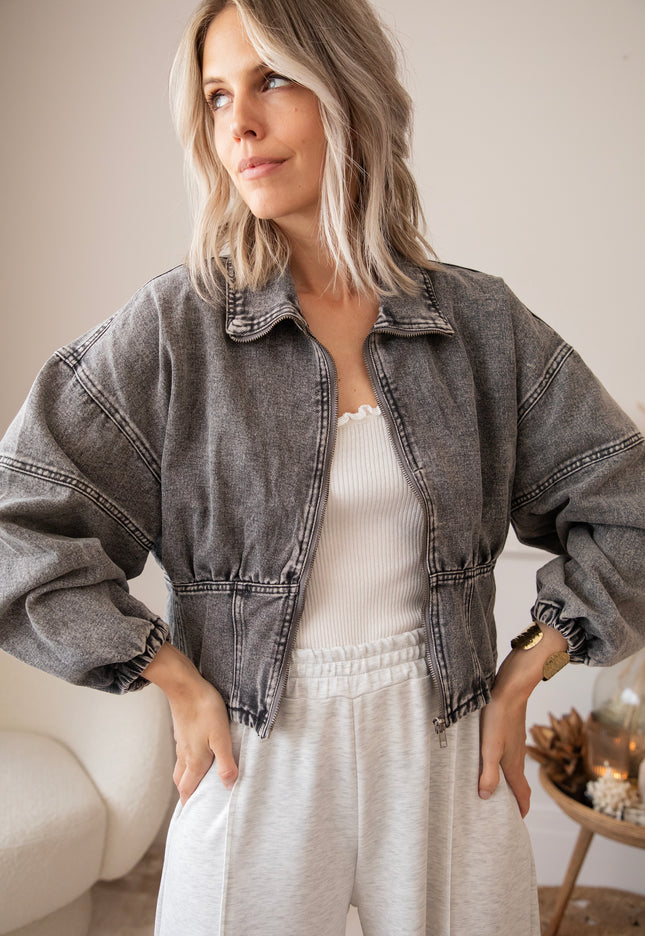 Love Denim Grey - Jacket