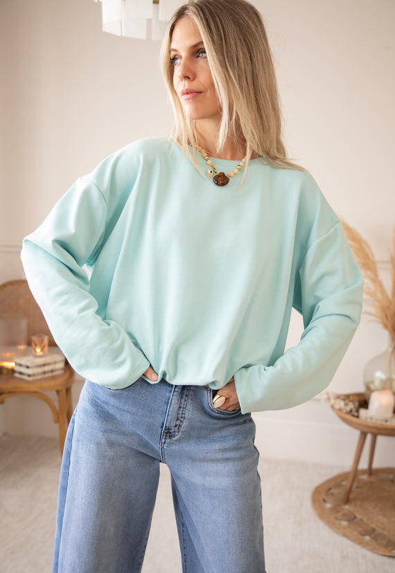 Soft Stretch Mint - Sweater