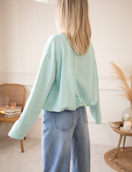 Pullover - Soft Stretch - Mint