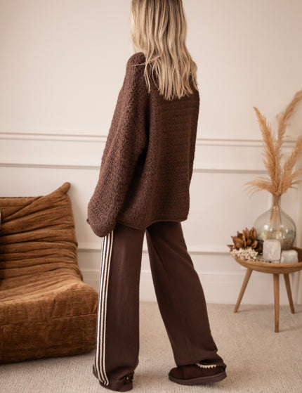 Soft Side Stripe Brown - Pants