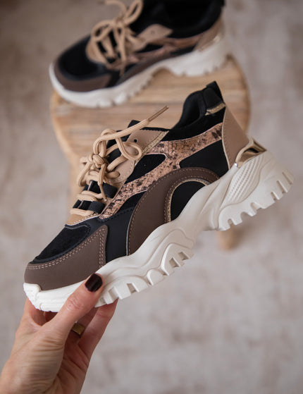 Cobra Class Black/Choco - Sneakers