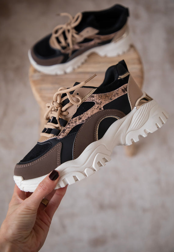 Cobra Class Black/Choco - Sneakers