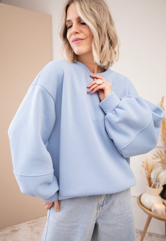 Snuggle Up Soft Blue - Sweater