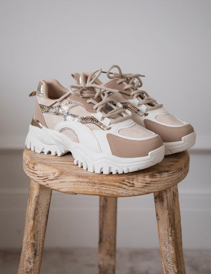 Cobra Class Beige/Taupe - Sneakers