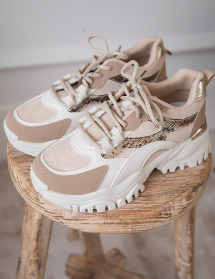 Cobra Class Beige/Taupe - Sneakers