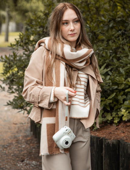 Warm Me Up Beige/Camel - Scarf