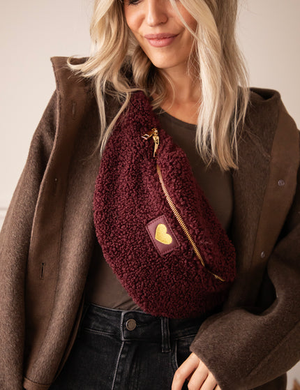 Carry Love With You Ted Burgundy - Hip Bag
