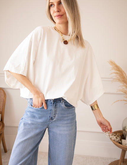 Butterfly Base Off White - T-Shirt