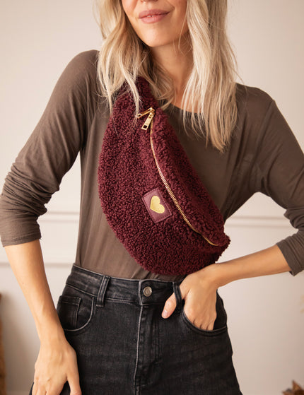 Carry Love With You Ted Burgundy - Hip Bag