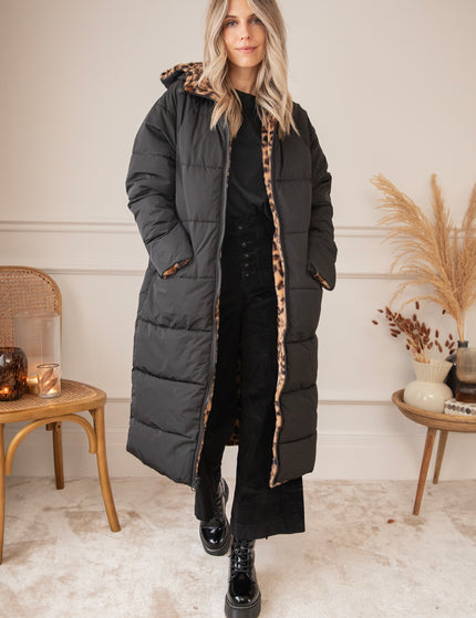 The Reversible Wild Black - Coat