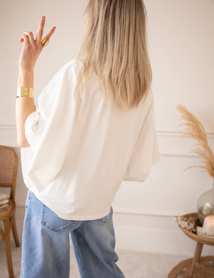 Butterfly Base Off White - T-Shirt