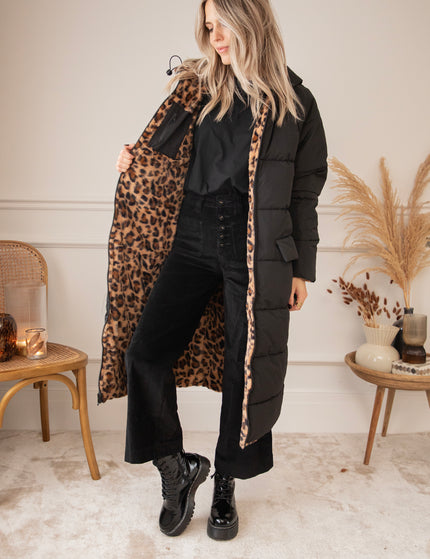 The Reversible Wild Black - Coat