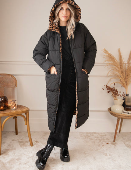 The Reversible Wild Black - Coat