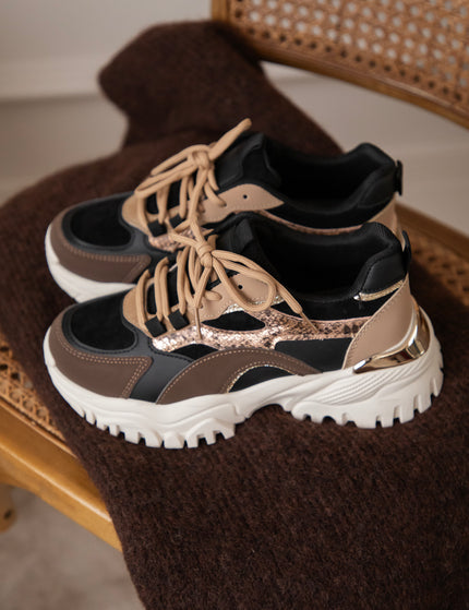 Cobra Class Black/Choco - Sneakers