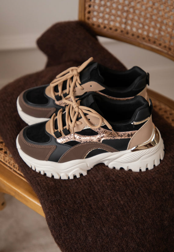 Cobra Class Black/Choco - Sneakers