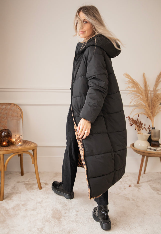 The Reversible Wild Black - Coat